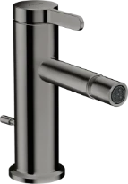 AX One mitigeur bidet polished black chrome