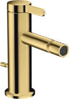 AX One mitigeur bidet polished gold optic