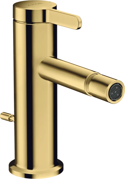 AX One mitigeur bidet polished gold optic