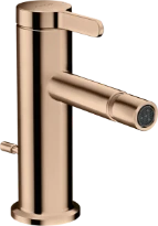 AX One mitigeur bidet polished red gold