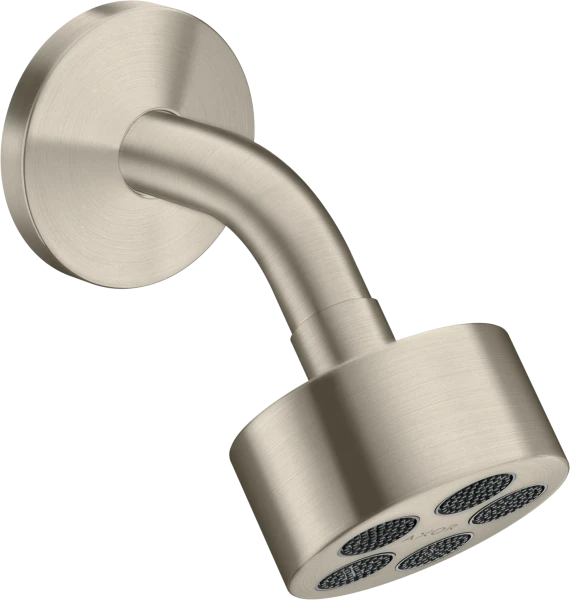 AX One douche tête 75 1j bras douche brushed nickel
