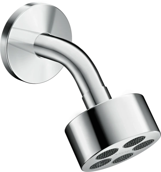 Hansgrohe Axor One douche de tête 75 1jet - modèle mural avec bras - chromé