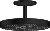 Hansgrohe Axor One douche de tête 280 1jet - modèle plafond avec bras - noir mat