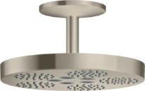 AX One douche tête 280 1j racc.plaf. brushed nickel