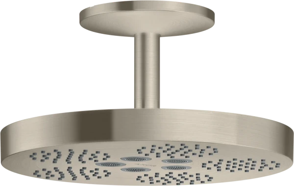 AX One douche tête 280 1j racc.plaf. brushed nickel