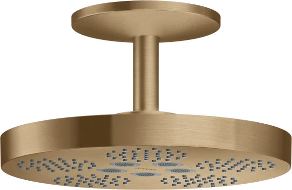 AX One douche tête 280 2j racc.plaf. brushed bronze