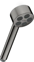 AX One douchette 75 1jet Eco polished black chrome
