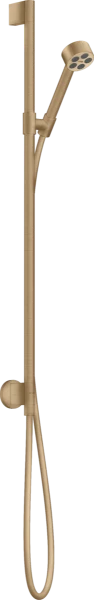 Hansgrohe Axor One set de douche avec raccordement mural 1/2 - douchette 1jet - bronze brossé