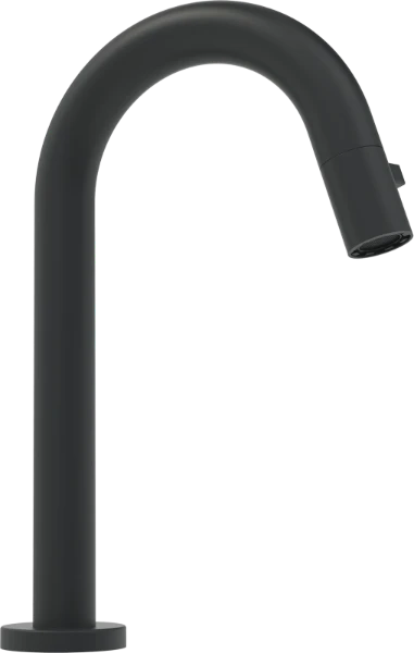 Hansa Hansanova Style robinet eau froide - bec 131 mm - noir mat