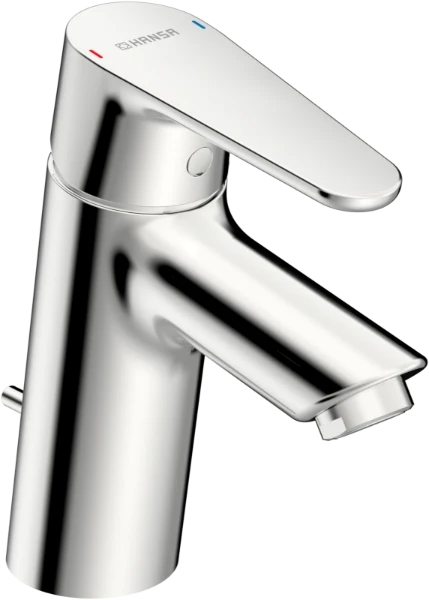 HansaVantis mitigeur lavabo avec vidage automatique - chromé