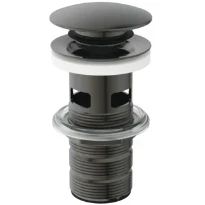 Ideal Standard Atelier Collections vidage clic-clac avec trop-plein - Brushed Gun Metal