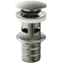 Ideal Standard Atelier Collections vidage clic-clac avec trop-plein - look inox