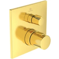Ideal Standard Ceratherm C100 rob douche  therm a encastrer (set de finition) Brushed Gold