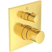 Ideal Standard Ceratherm C100 rob bain/douche a encastrer (set de finition) Brushed Gold