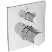 Ideal Standard Ceratherm C100 set de finition pour robinet thermostatique bain encastré - chromé