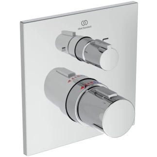Ideal Standard Ceratherm C100 rob bain/douche a encastrer (set de finition) remplissage via trop plein chromé