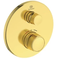Ideal Standard CeraTherm Navigo T rob douche  therm a encastrer (set de finition) ronde Brushed Gold