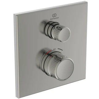 Ideal Standard CeraTherm Navigo C rob douche  therm a encastrer (set de finition) carré RVS look