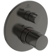 Ideal Standard Ceratherm T100 rob douche  therm a encastrer (set de finition) Brushed Gun metal