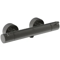 Ideal Standard Ceratherm T125 robinet thermostatique douche avec pin poignées - Brushed Gun Metal