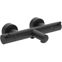 Ideal Standard Ceratherm T125 robinet thermostatique bain avec pin poignées - Silk Black