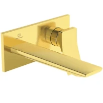 IDEAL STANDARD Conca Mitigeur mural (partie apparente), bec 200 mm, rosace 2 trous, Kit 1