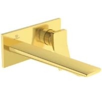 IDEAL STANDARD Conca Mitigeur mural (partie apparente), bec 180 mm, rosace 2 trous, Kit 1