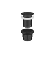 Dornbracht crépine pour lavabo sans trop-plein 5/4" noir mat