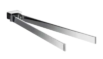 EMCO Loft, porte-serviettes, 2 parties pivotables 410mm, chromé