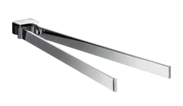 EMCO Loft, porte-serviettes, 2 parties pivotables 410mm, chromé
