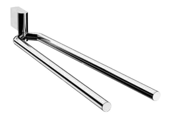 EMCO System2, porte-serviettes, 2 parties, pivotable, 487mm, chromé