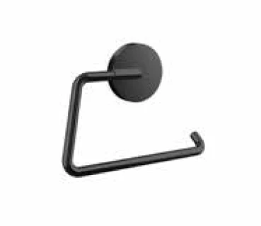 EMCO Round porte-rouleau sans couvercle, noir