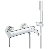 Grohe Essence New mitigeur baignoire + garniture douche - chromé