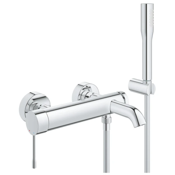 Grohe Essence New badmengkraan met handdoucheset - chroom