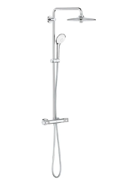 Grohe Euphoria System 260 douchesysteem met douchethermostaat - chroom - debiet begrensd