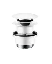 Hansgrohe Push-Open DN32 blanc mat