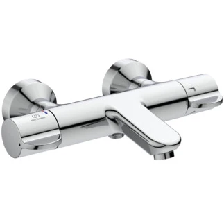 IDEAL STANDARD Ceraplus 2 Mitigeur thermostatique bain/douche avec possibilité de désinfection, raccords-s et isolation thermique chromé