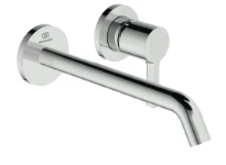Ideal Standard Joy mitigeur mural (partie apparente), bec 220 mm, 2 rosaces chromé