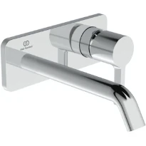 Ideal Standard Joy mitigeur mural (partie apparente), bec 200 mm, 2-trous rosace chromé