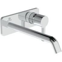 Ideal Standard Joy mitigeur mural (partie apparente), bec 180 mm, 2-trous rosace chromé