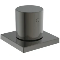 Ideal Standard Joy Neo diverseur 3/4 Kit 2 carré rozet Brushed Gun metal