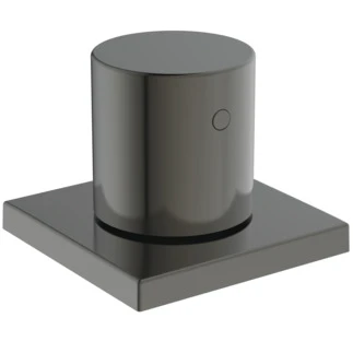 Ideal Standard Joy Neo diverseur 3/4 Kit 2 carré rozet Brushed Gun metal