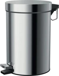 IDEAL STANDARD IOM Poubelle à pédale Inox brillant