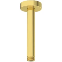 Ideal Standard IdealRain bras de douche 150 mm (fixation plafond) - Brushed Gold