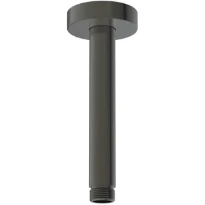 Ideal Standard IdealRain Bras fixe pour pommeau de douche 150 mm (plafond) - Brushed Gun Metal