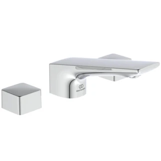 Ideal Standard Conca rob lavabo 3-trous avec trop plein en metal 5l/min chromé