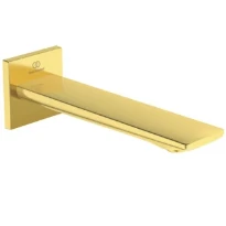 Ideal Standard Conca écoulement mural pour rob bain/douche (set de finition) Brushed Gold