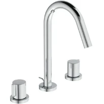 Ideal Standard Joy mitigeur lavabo 3-trous avec vidage métallique 5l/min - chromé
