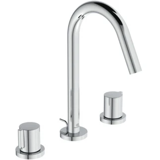 Ideal Standard Joy mitigeur lavabo 3-trous avec vidage métallique 5l/min - chromé