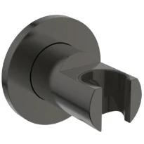 Ideal Standard IdealRain support pour douchette rond - Brushed Gun Metal